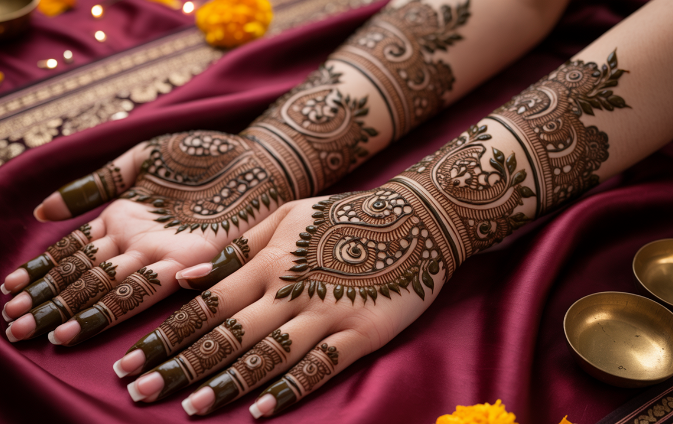 Henna Artist at Work
