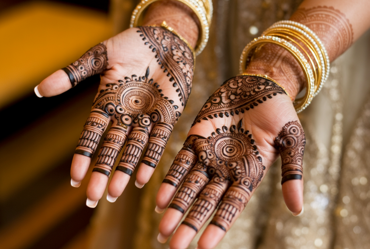 Modern Henna Design